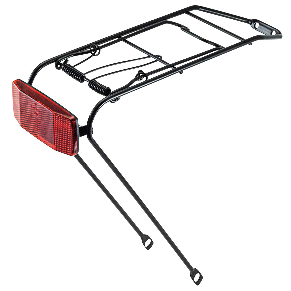 PORTAPACCO POSTERIORE FERRO NERO 20"