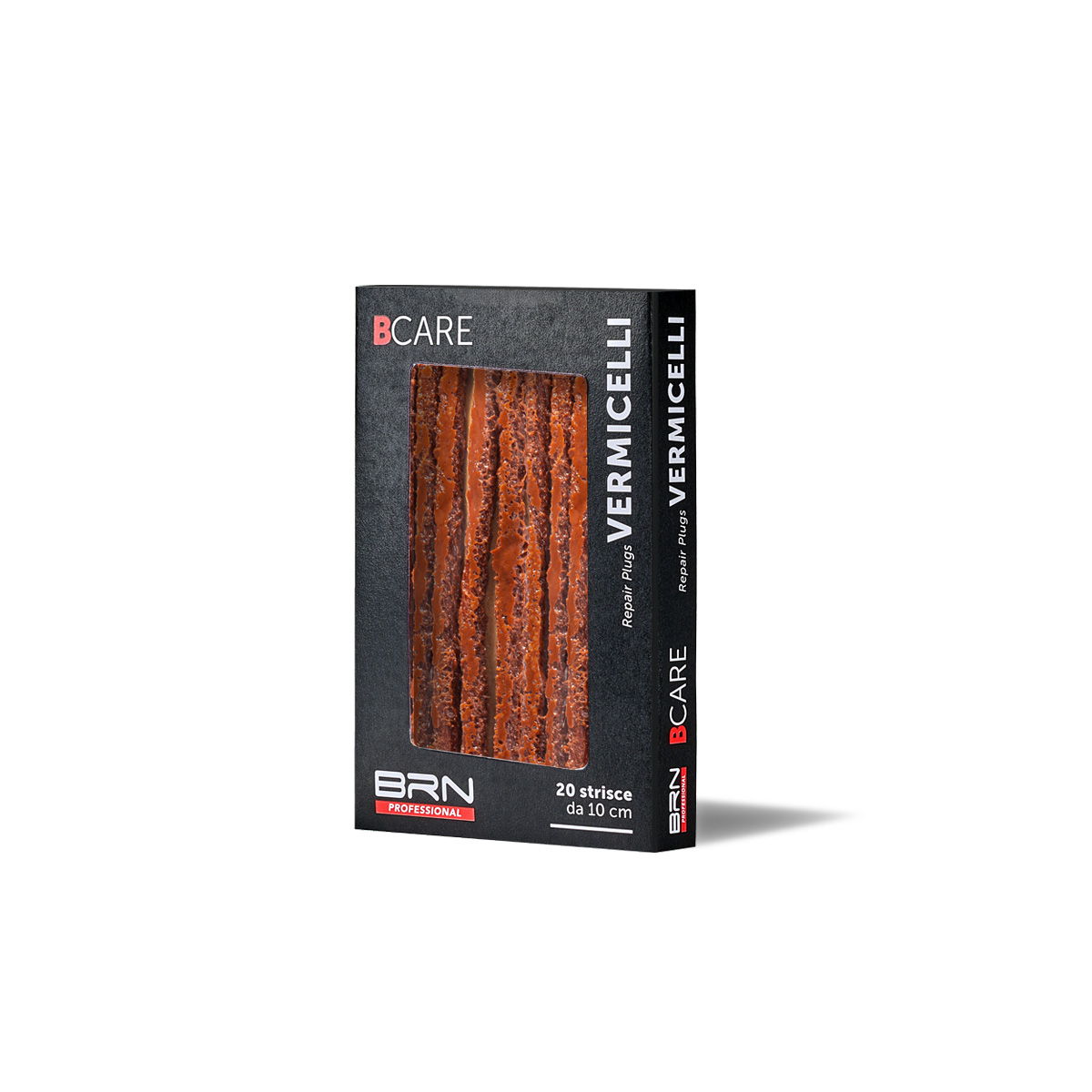 VERMICELLI BRN PER TUBELESS (20 pz. 10 cm)