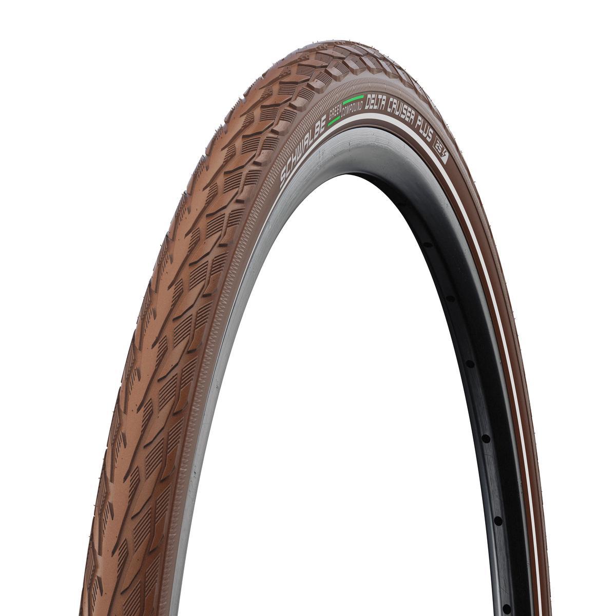 COPERTURA SCHWALBE DELTA CRUISER 700 x 35 MARRONE/REFLEX