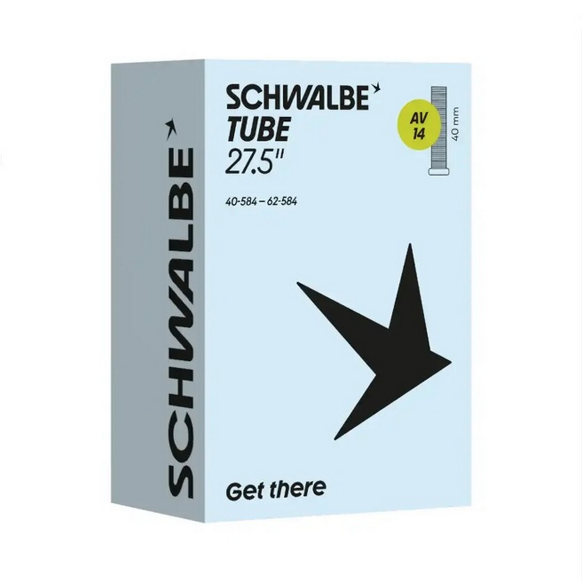 CAMERA SCHWALBE 27.5 x 1.50/2.40 AMERICANA 40 AV21