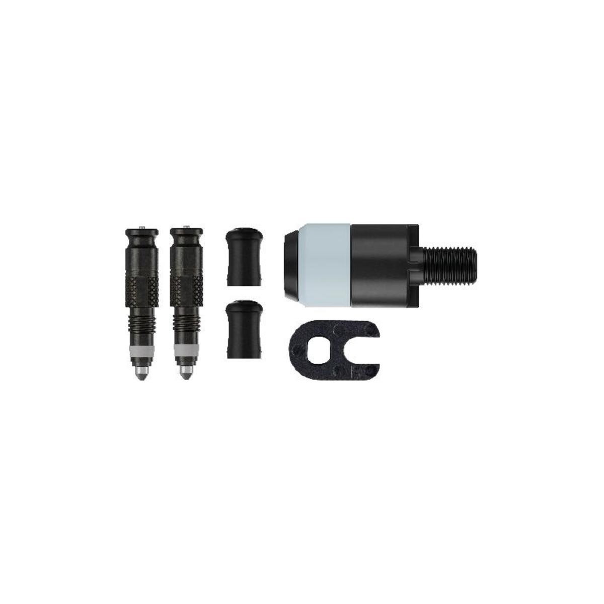 KIT DI CONVERSIONE SCHWALBE PER VALVOLA FRANCESE (CON ADATTATORE PER TESTA DELLA POMPA)