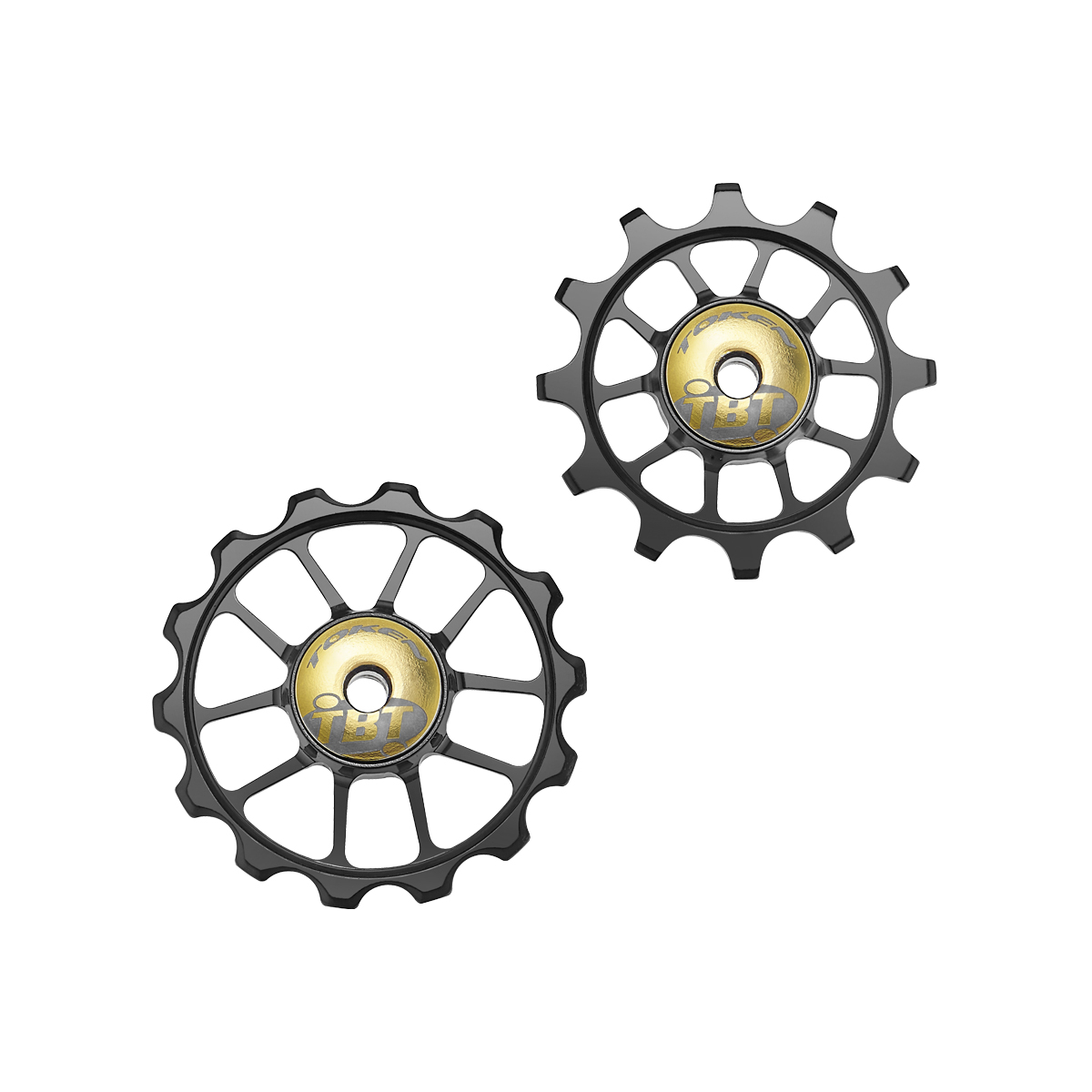 PULEGGE TOKEN OVERSIZED SHIMANO/SRAM ROAD 12/14T TBT ALLUMINIO