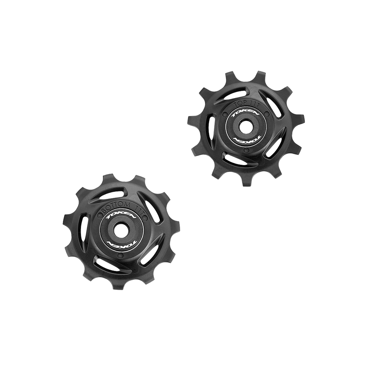 PULEGGE TOKEN SHIMANO/SRAM 11/11V. ROAD 11/11T ACCIAIO INOX