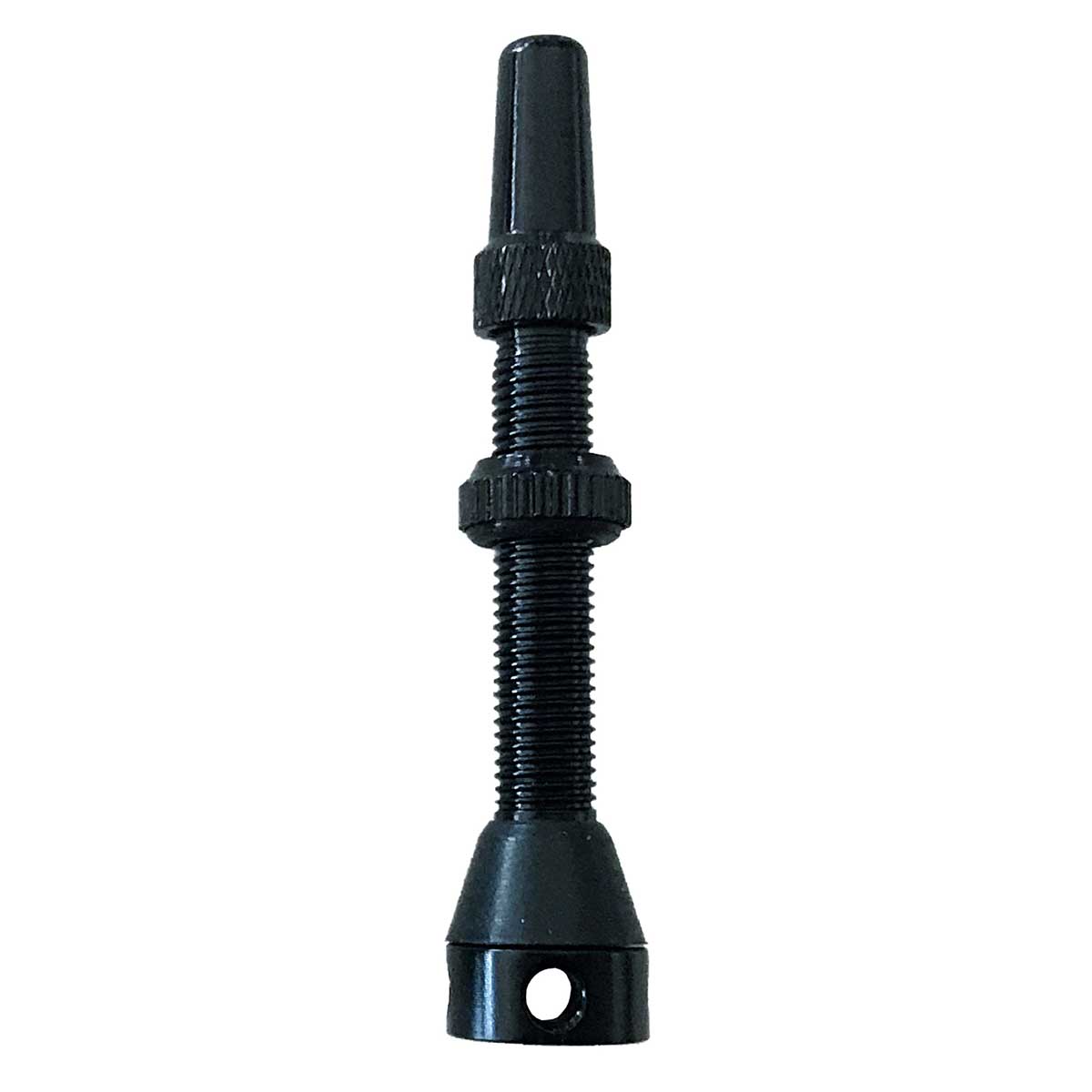 VALVOLA BRN IN ALLUMINIO NERA BASE FORATA 60 mm